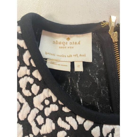 Kate Spade New York sleeveless leopard-print fit & flare dress Small - Picture 7 of 7